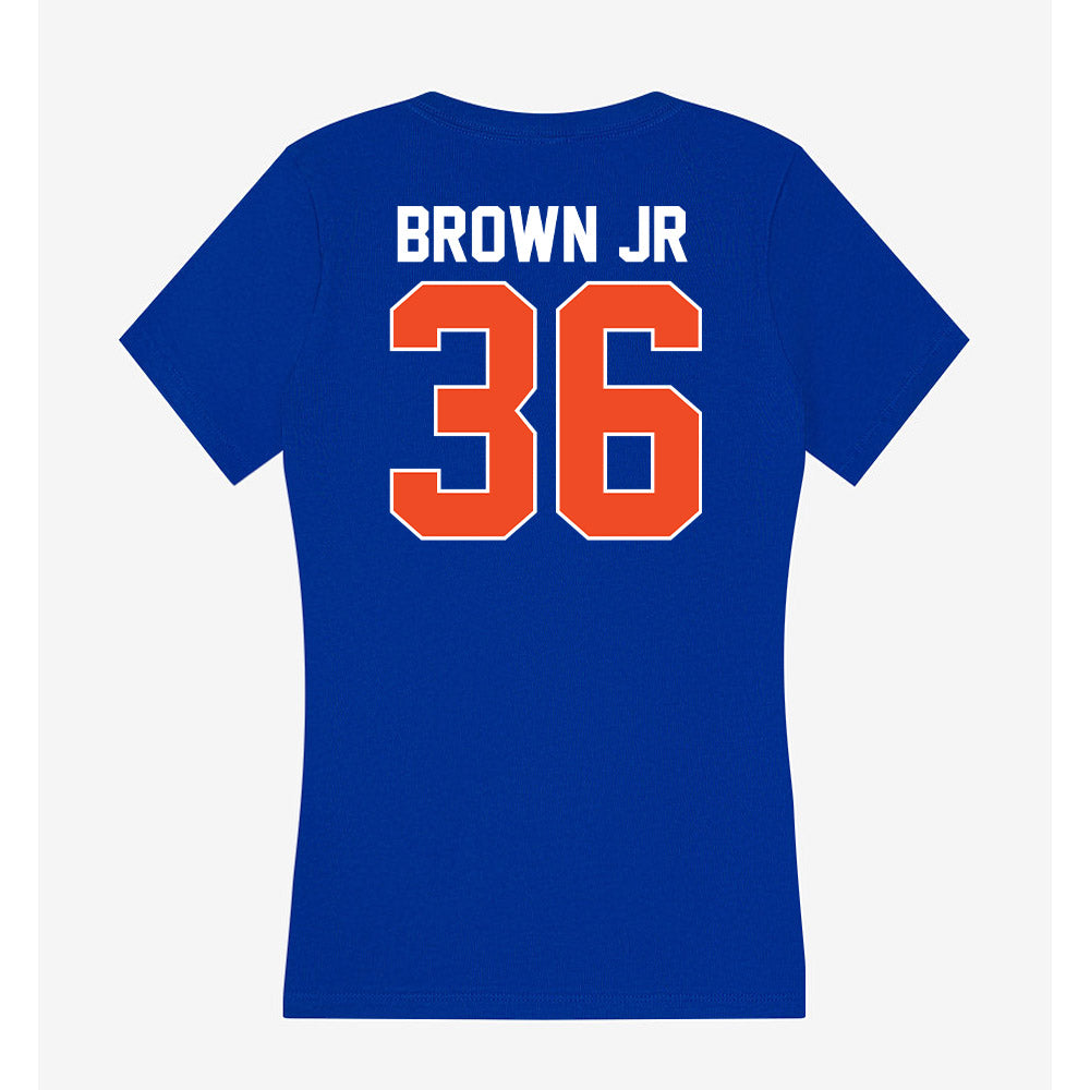 Florida - NCAA Football : Vincent Brown Jr - Women's V-Neck T-Shirt-1