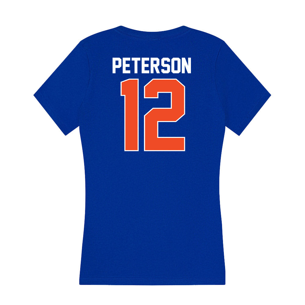 Florida - NCAA Baseball : Liam Peterson - Women's V-Neck T-Shirt-1