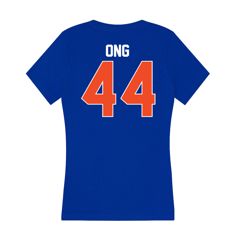 Florida - NCAA Baseball : Felix Ong - Women's V-Neck T-Shirt-1
