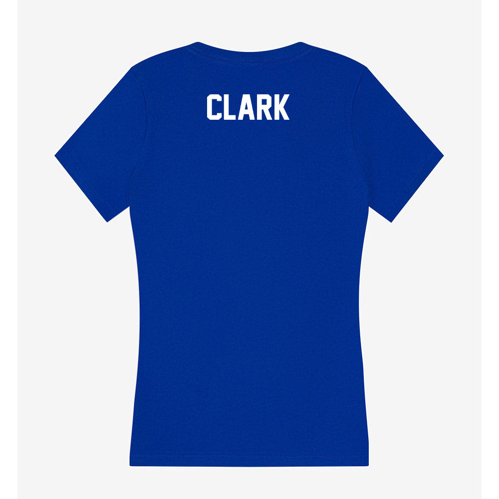 Florida - NCAA Women's Gymnastics : Taylor Clark - Women's V-Neck T-Shirt-1