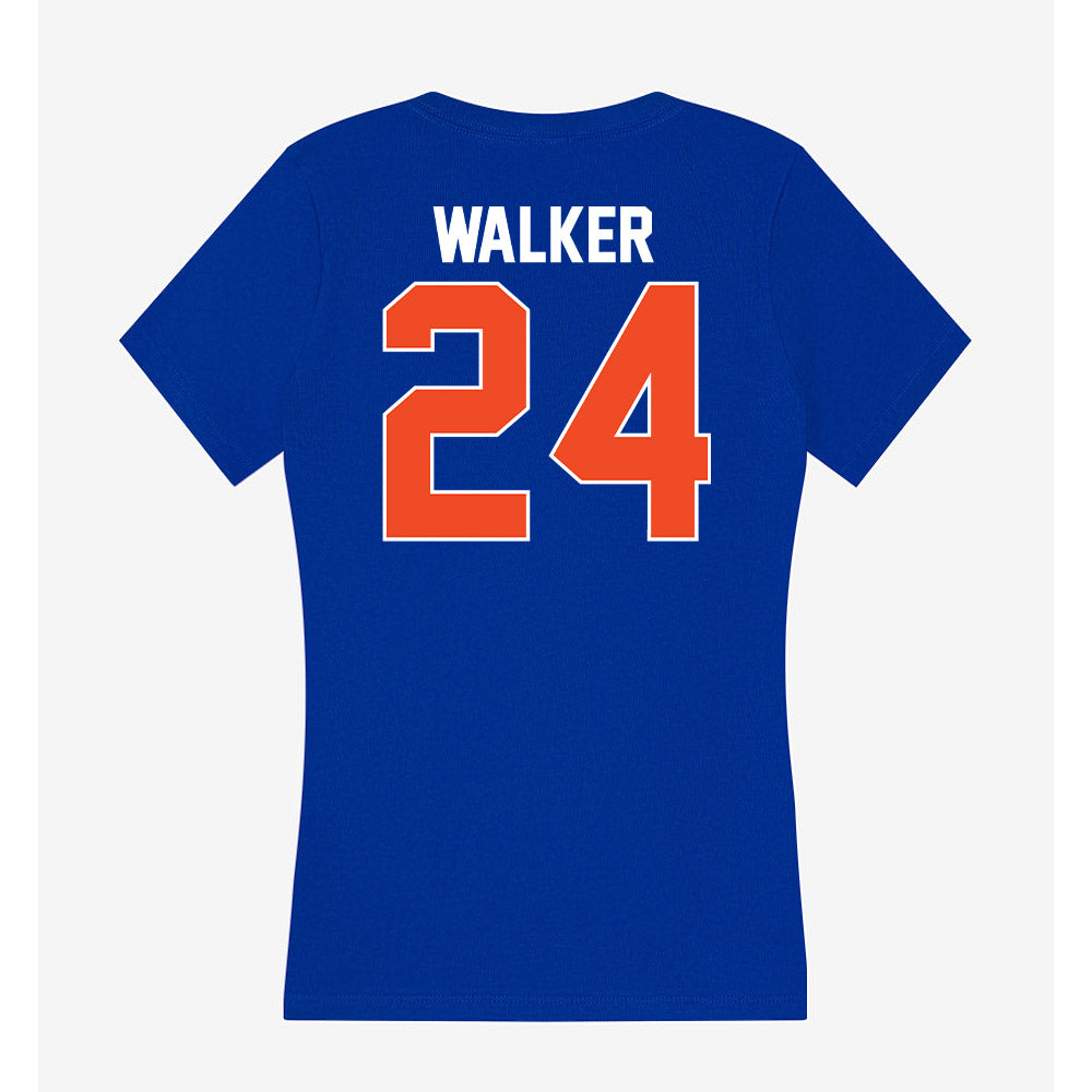 Florida - NCAA Softball : Madison Walker - Women's V-Neck T-Shirt-1