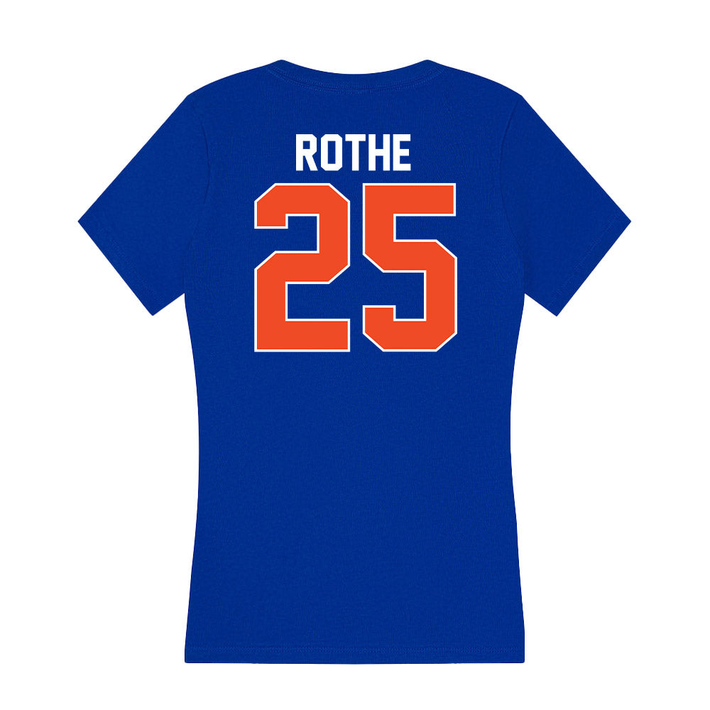 Florida - NCAA Women's Volleyball : Alec Rothe - Women's V-Neck T-Shirt-1