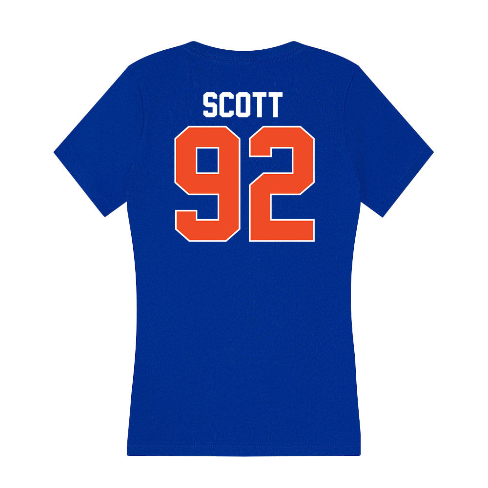 Florida - NCAA Football : Sebastian Scott - Women's V-Neck T-Shirt-1