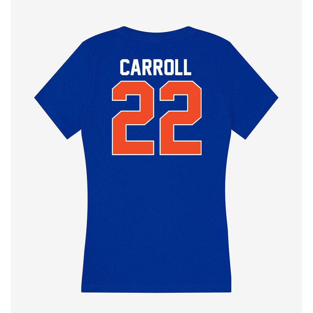 Florida - NCAA Women's Lacrosse : Madison Carroll - Women's V-Neck T-Shirt-1