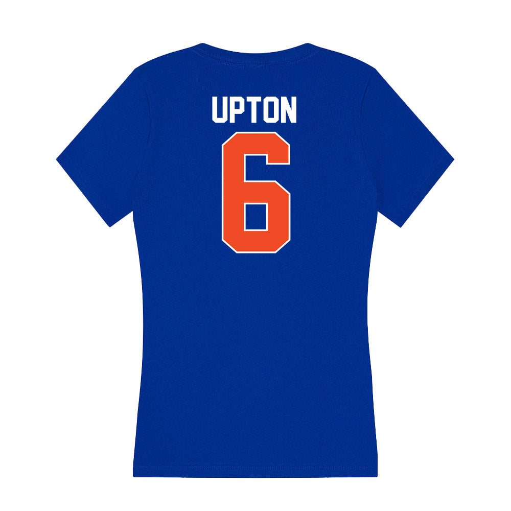 Florida - NCAA Women's Soccer : Avery Upton - Women's V-Neck T-Shirt-1