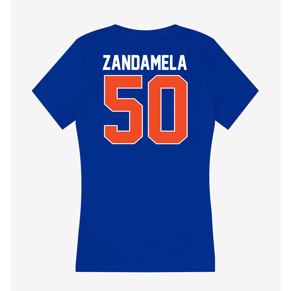 Florida - NCAA Football : Jason Zandamela - Women's V-Neck T-Shirt-1