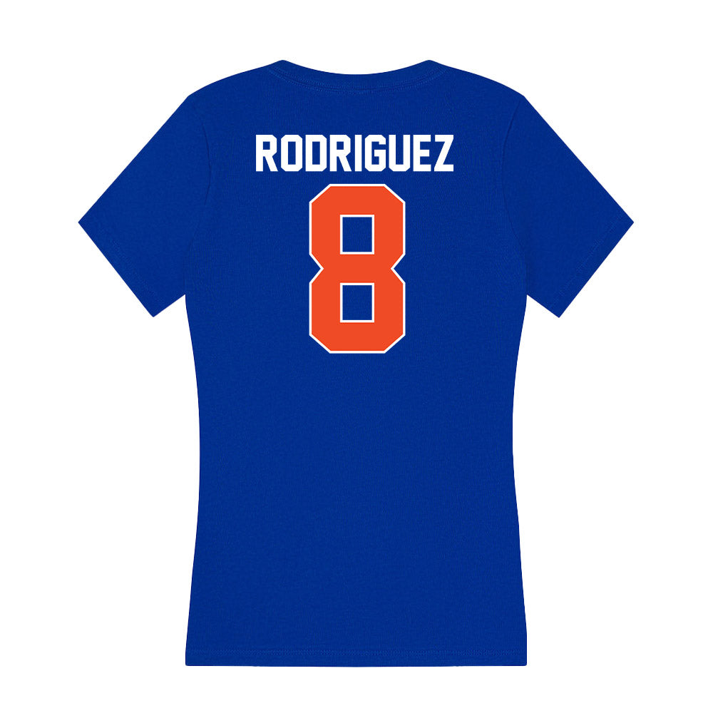 Florida - NCAA Baseball : Christian Rodriguez - Women's V-Neck T-Shirt-1