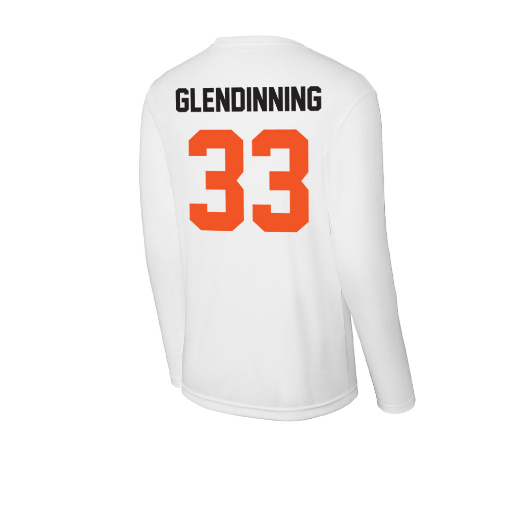 Oklahoma State - NCAA Baseball : Lucas Glendinning - Activewear Long Sleeve T-Shirt-1