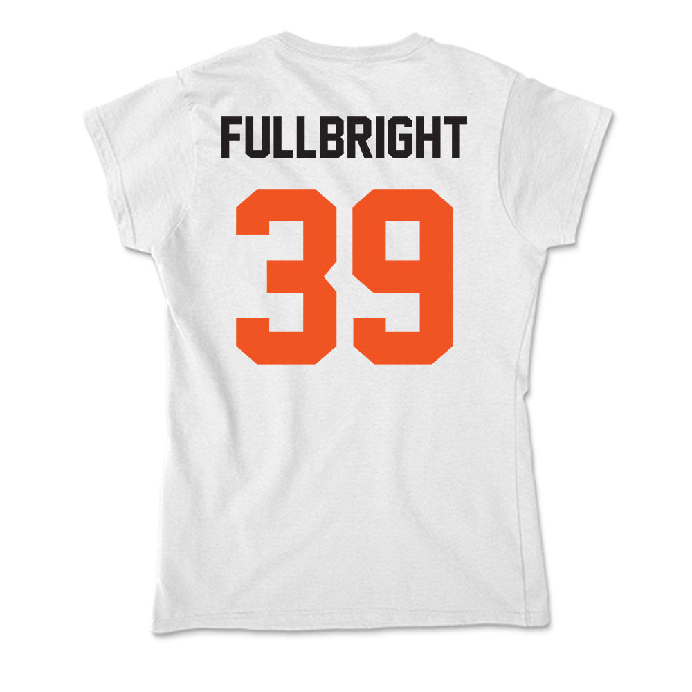 Oklahoma State - NCAA Football : Draden Fullbright - Soft Style Women’s T-Shirt-1