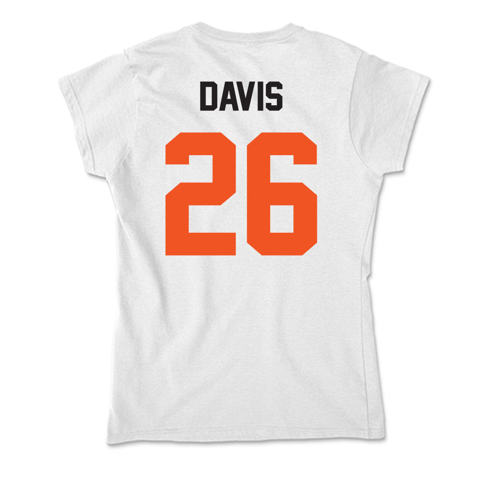 Oklahoma State - NCAA Softball : Rosie davis - Soft Style Women’s T-Shirt-1