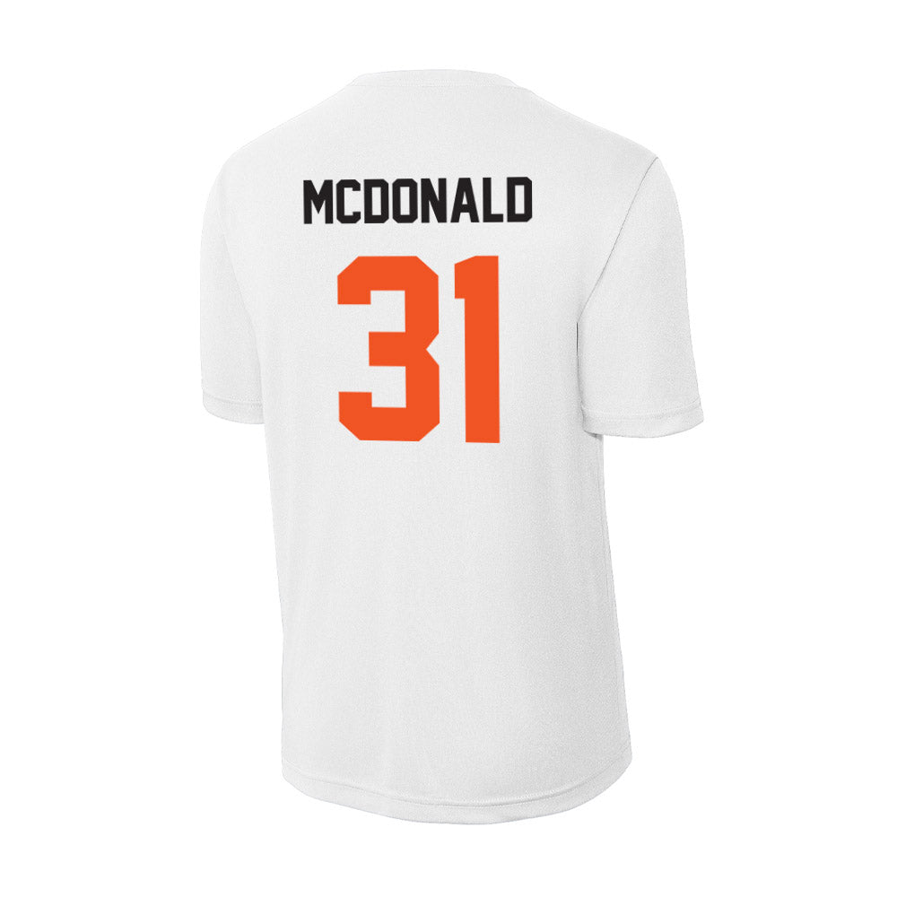 Oklahoma State - NCAA Softball : Alexis McDonald - Activewear T-Shirt-1