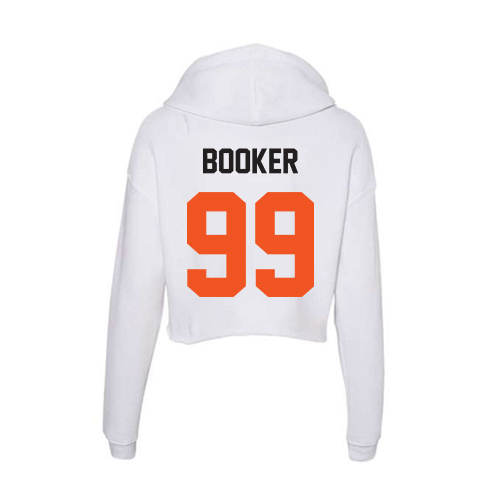 Oklahoma State - NCAA Softball : Kaya Booker - Women's Crop Fleece Hoodie-1
