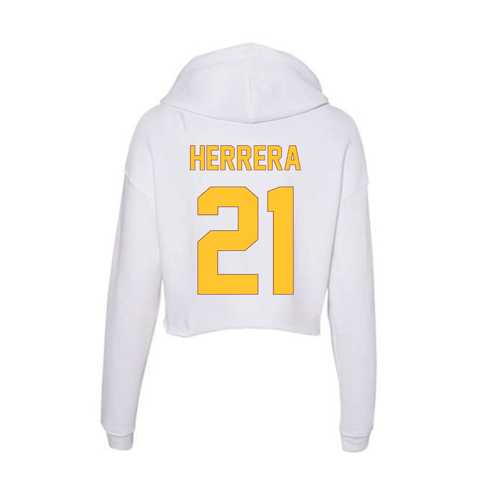 Arizona State - NCAA Women's Soccer : Olivia Herrera - Classic Shersey Women's Crop Fleece Hoodie-1