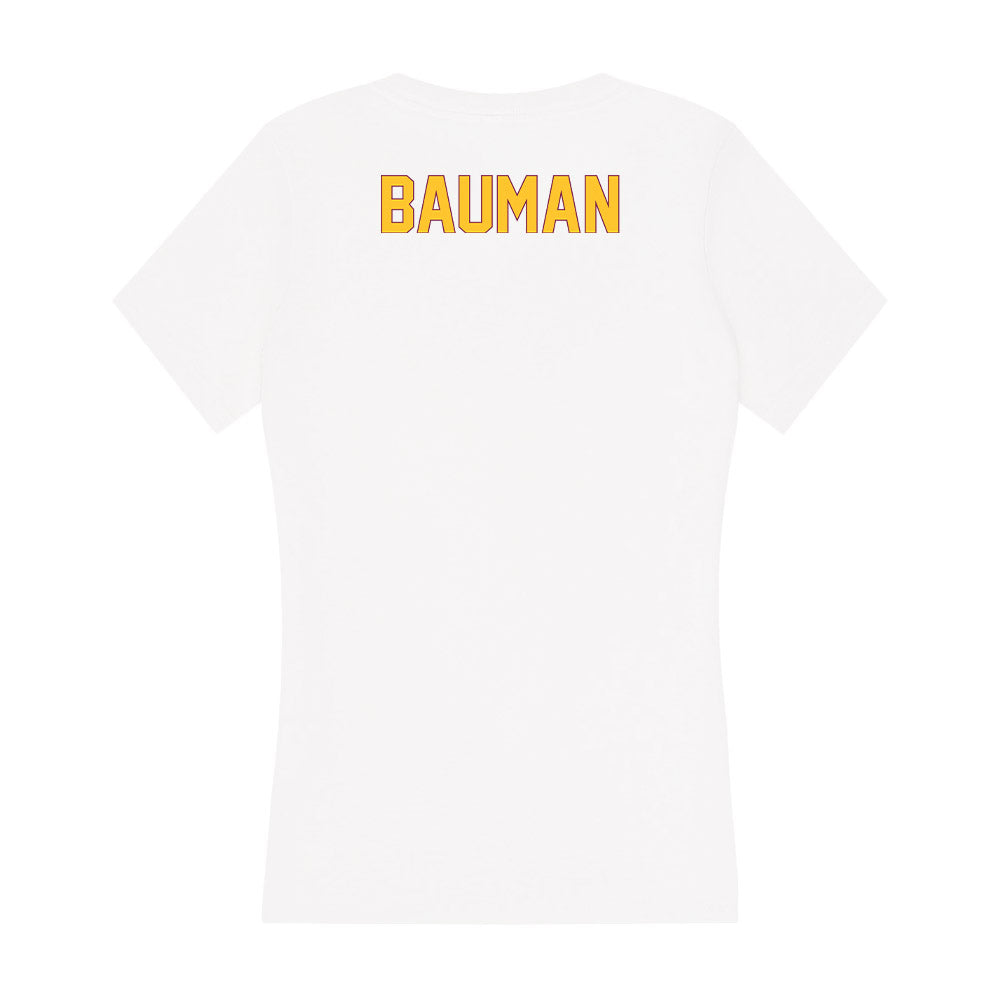 Arizona State - NCAA Men's Track & Field : James Bauman - Classic Shersey Women's V-Neck T-Shirt-1