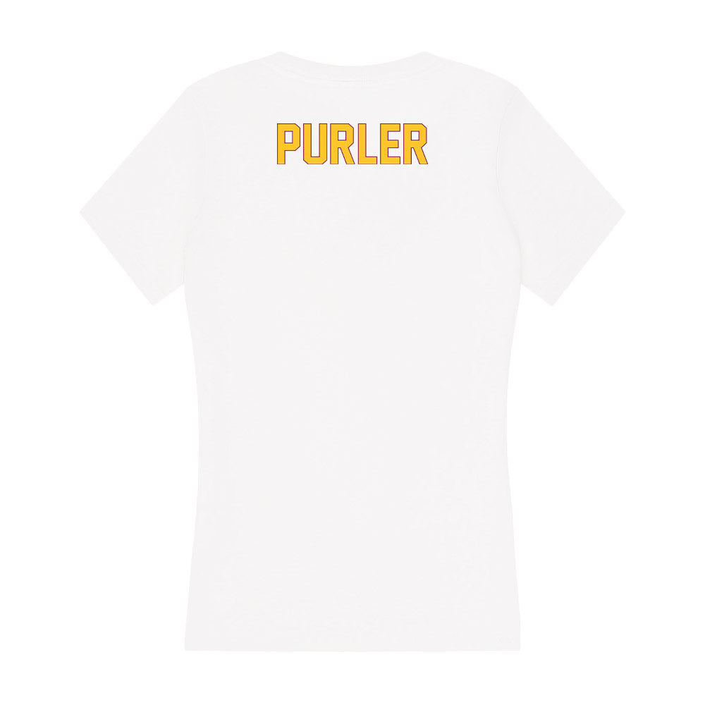Arizona State - NCAA Women's Gymnastics : Lilia Purler - Classic Shersey Women's V-Neck T-Shirt-1
