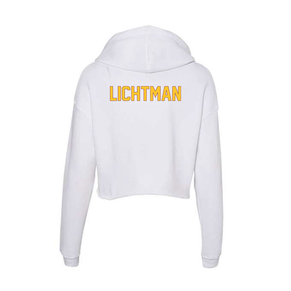 Arizona State - NCAA Women's Gymnastics : Caroline Lichtman - Classic Shersey Women's Crop Fleece Hoodie-1