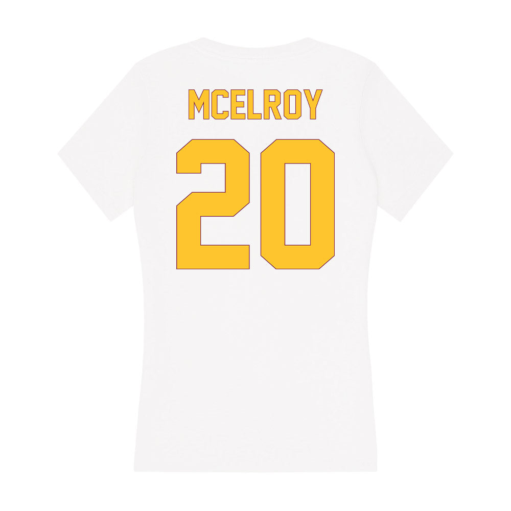 Arizona State - NCAA Beach Volleyball : Olivia McElroy - Classic Shersey Women's V-Neck T-Shirt-1