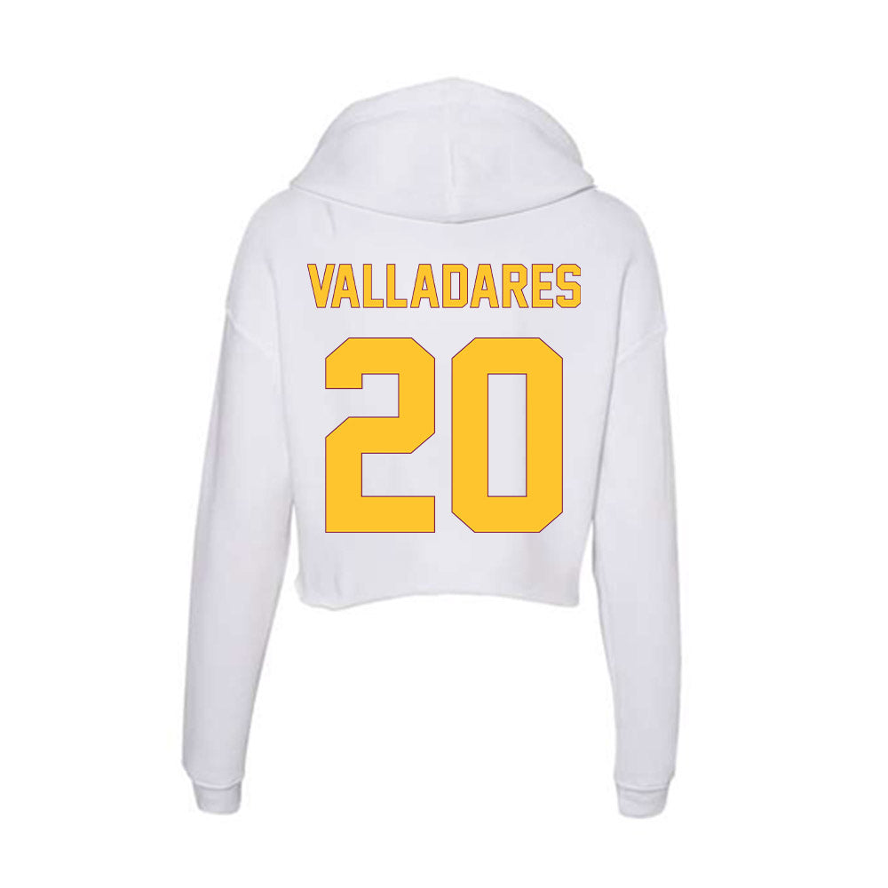Arizona State - NCAA Women's Soccer : Cameron Valladares - Classic Shersey Women's Crop Fleece Hoodie-1