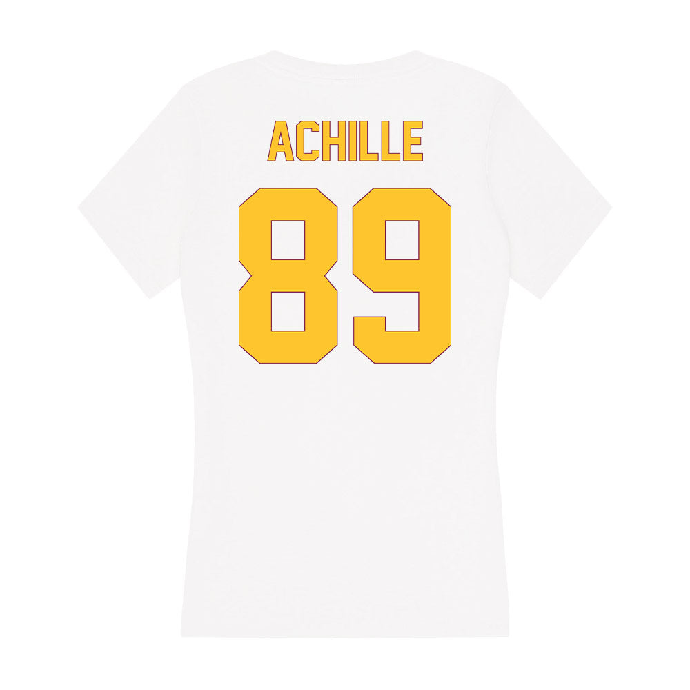 Arizona State - NCAA Men's Ice Hockey : Tony Achille - Classic Shersey Women's V-Neck T-Shirt-1