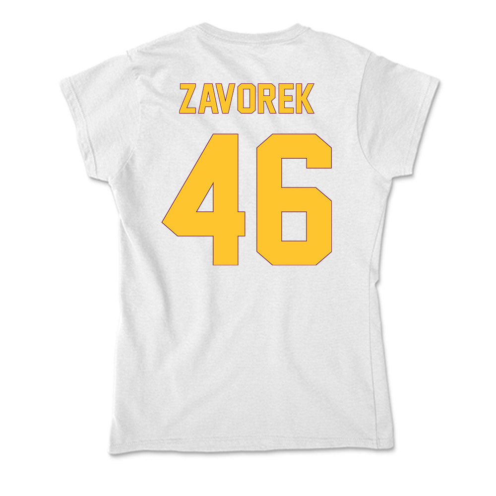 Arizona State - NCAA Baseball : Beckett Zavorek - Classic Shersey Soft Style Women’s T-Shirt-1