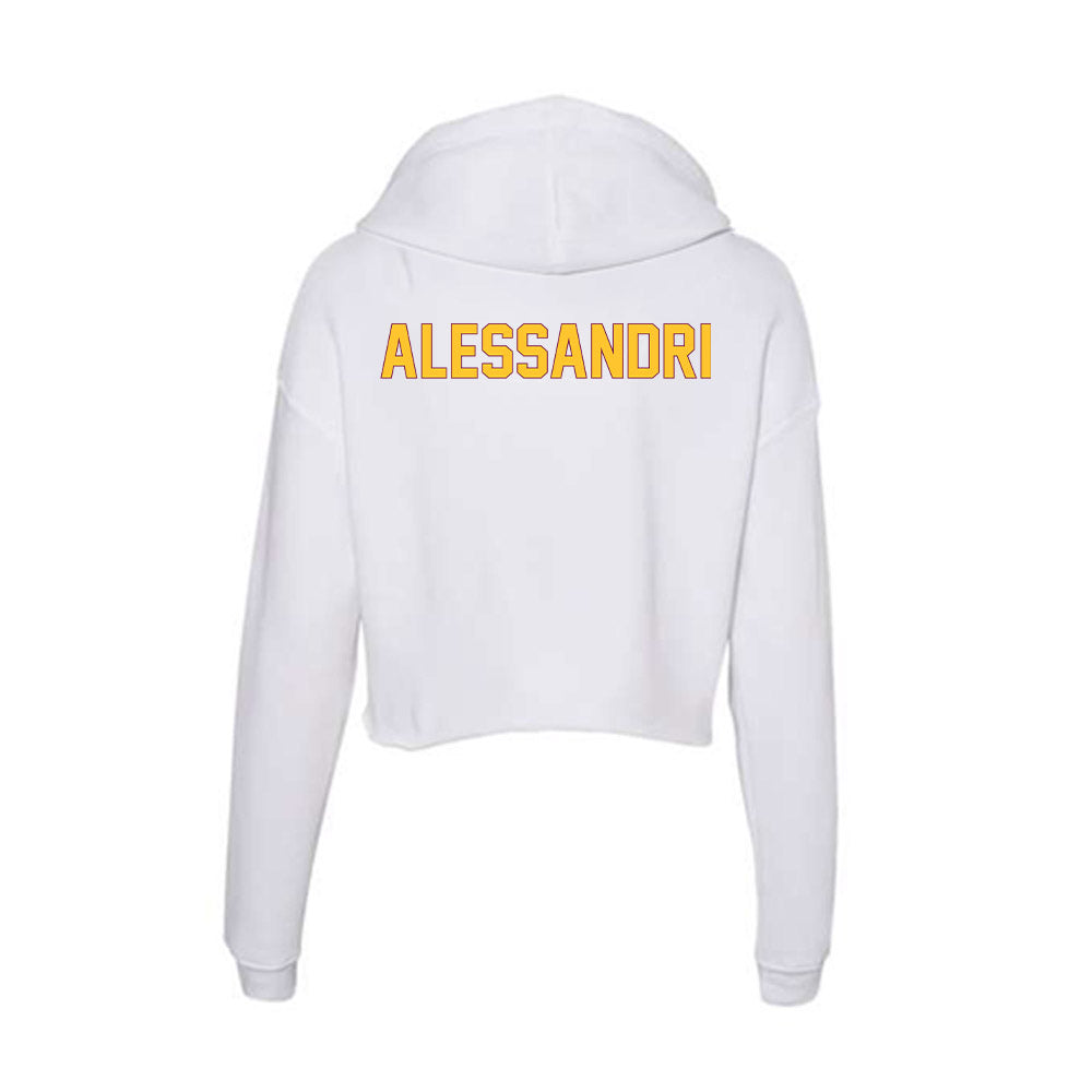 Arizona State - NCAA Triathlon : Alice Alessandri - Classic Shersey Women's Crop Fleece Hoodie-1