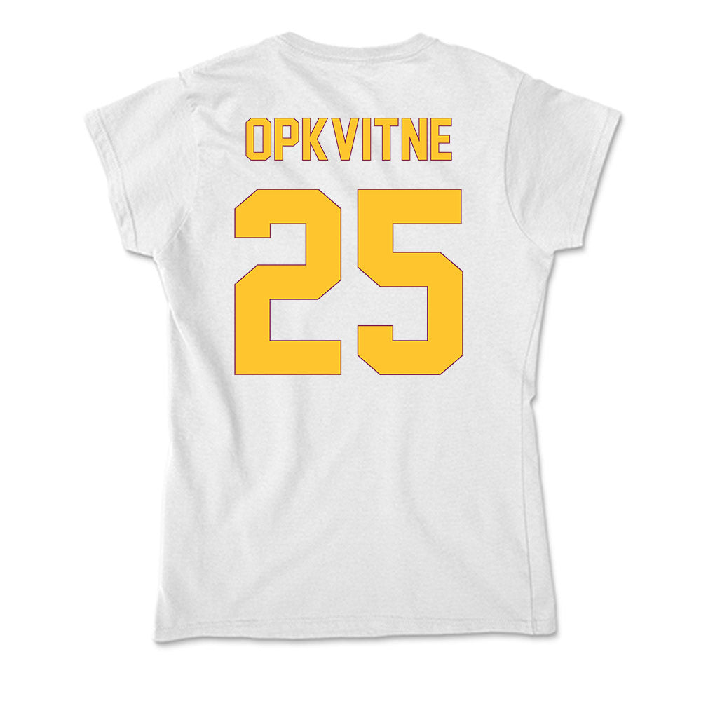 Arizona State - NCAA Women's Soccer : Ella Opkvitne - Classic Shersey Soft Style Women’s T-Shirt-1