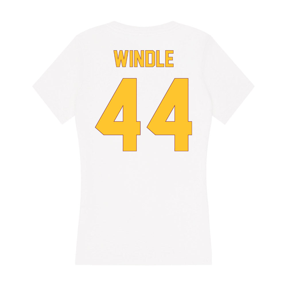 Arizona State - NCAA Softball : Tanya Windle - Classic Shersey Women's V-Neck T-Shirt-1