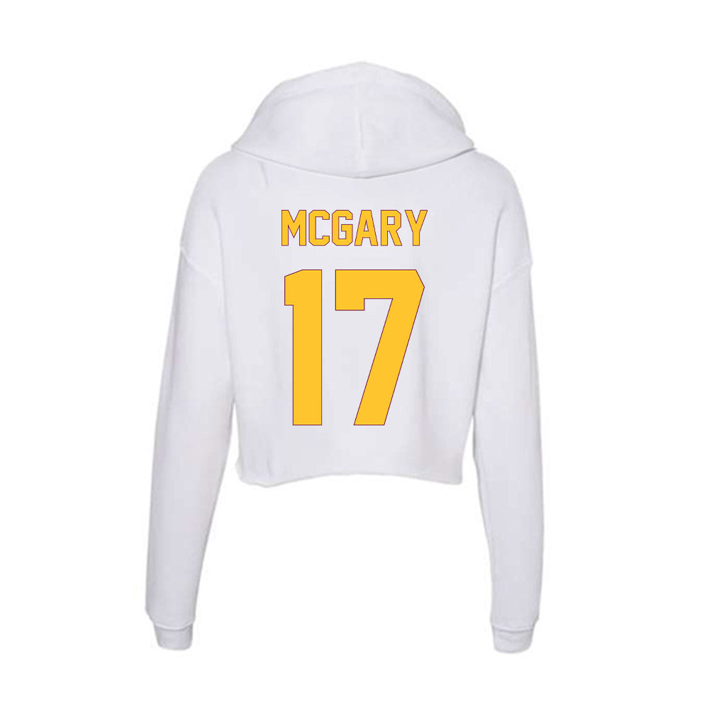 Arizona State - NCAA Baseball : Ky McGary - Classic Shersey Women's Crop Fleece Hoodie-1