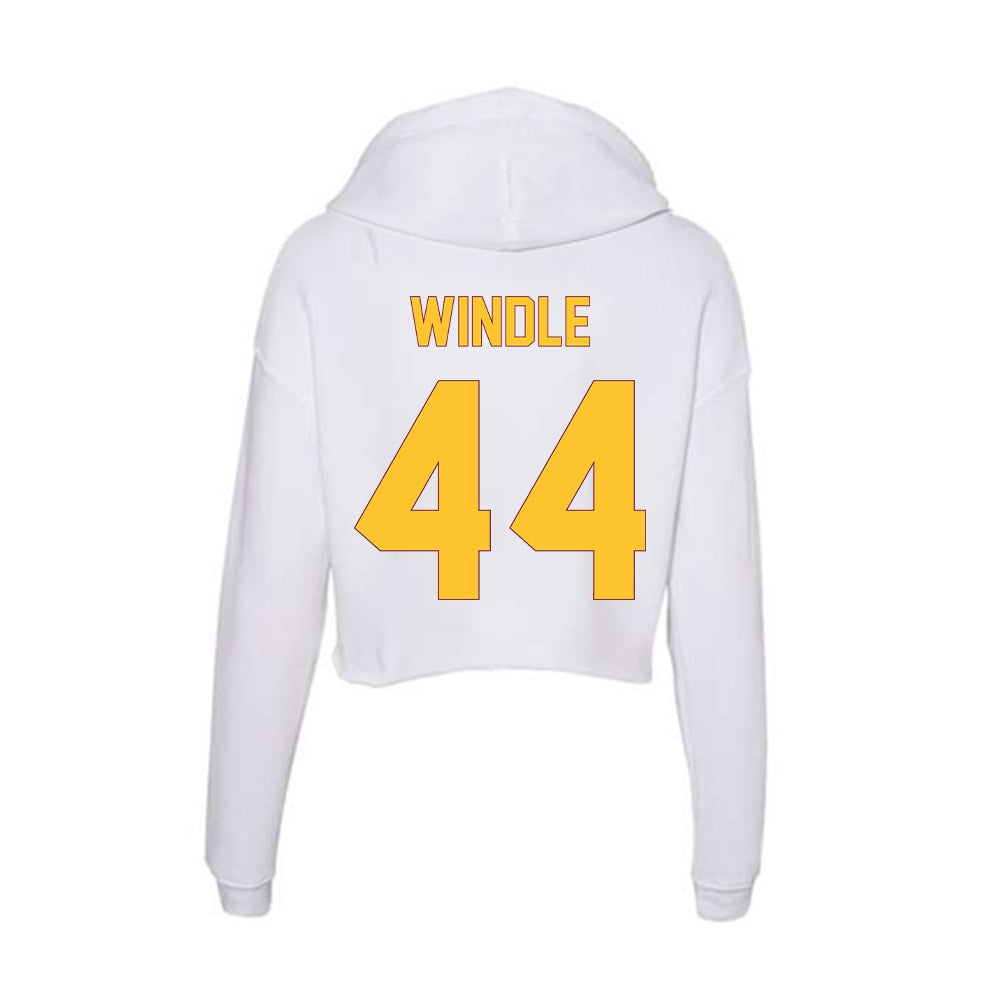 Arizona State - NCAA Softball : Tanya Windle - Classic Shersey Women's Crop Fleece Hoodie-1