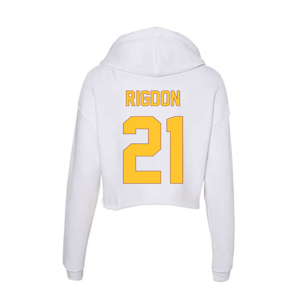 Arizona State - NCAA Football : Grayson Rigdon - Classic Shersey Women's Crop Fleece Hoodie-1