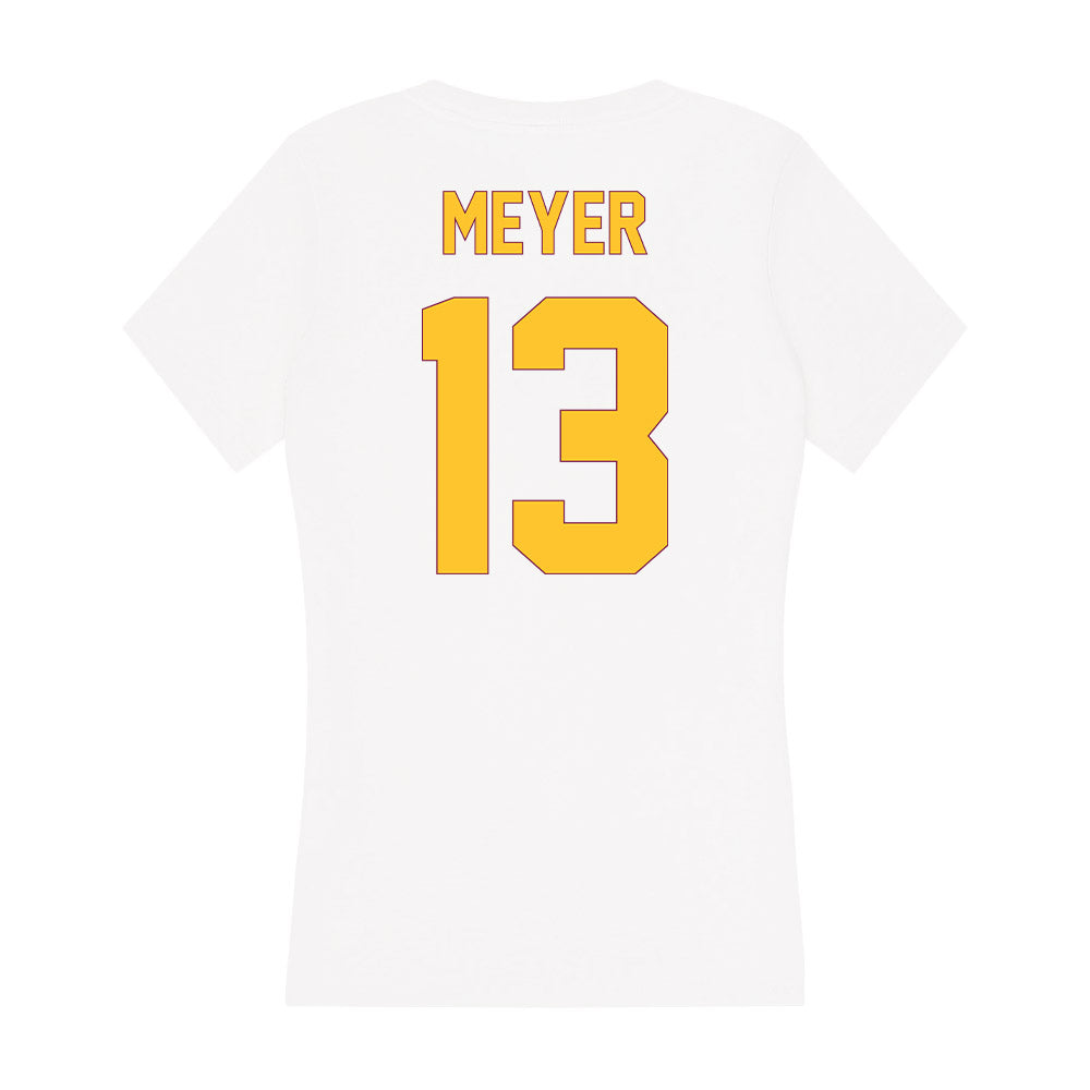 Arizona State - NCAA Baseball : Tyler Meyer - Classic Shersey Women's V-Neck T-Shirt-1