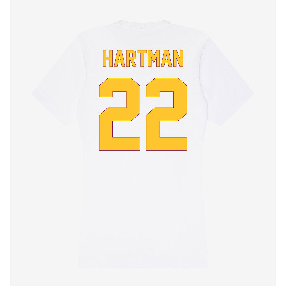 Arizona State - NCAA Women's Soccer : Oona Hartman - Classic Shersey Women's V-Neck T-Shirt-1