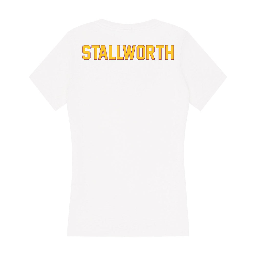 Arizona State - NCAA Men's Swimming & Diving : Lane Stallworth - Classic Shersey Women's V-Neck T-Shirt-1