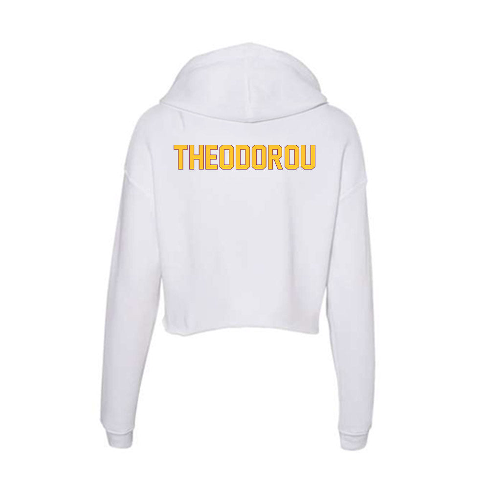 Arizona State - NCAA Women's Gymnastics : Alex Theodorou - Classic Shersey Women's Crop Fleece Hoodie-1
