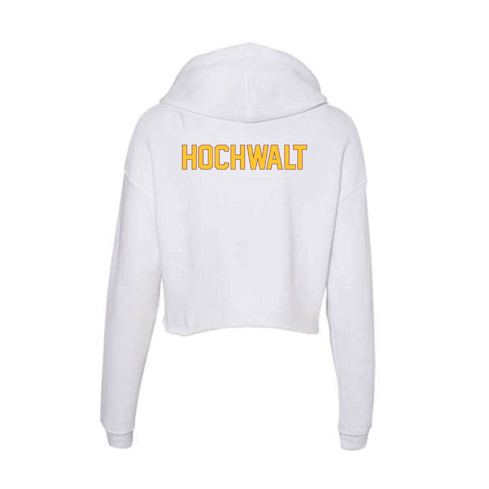 Arizona State - NCAA Men's Swimming & Diving : Michael Hochwalt - Classic Shersey Women's Crop Fleece Hoodie-1