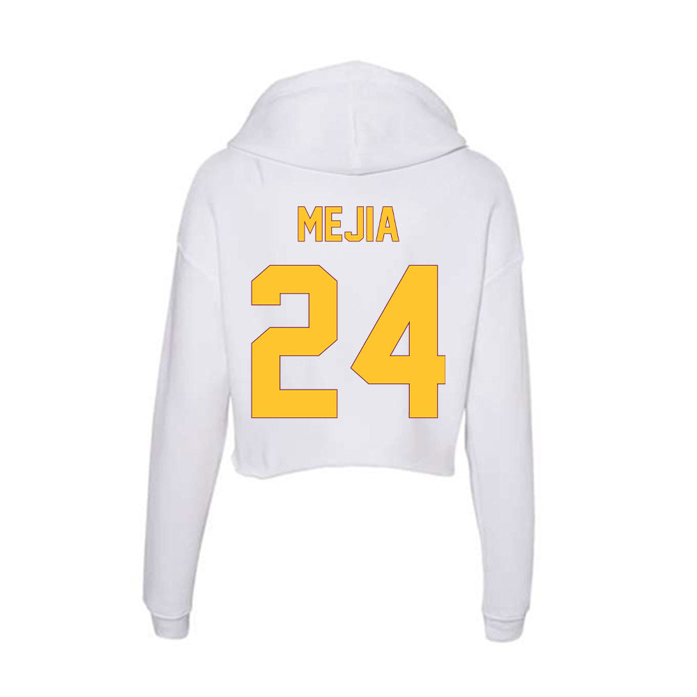 Arizona State - NCAA Softball : Ashleigh Mejia - Classic Shersey Women's Crop Fleece Hoodie-1