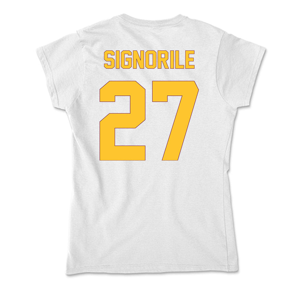 Arizona State - NCAA Women's Lacrosse : Maddy Signorile - Classic Shersey Soft Style Women’s T-Shirt-1