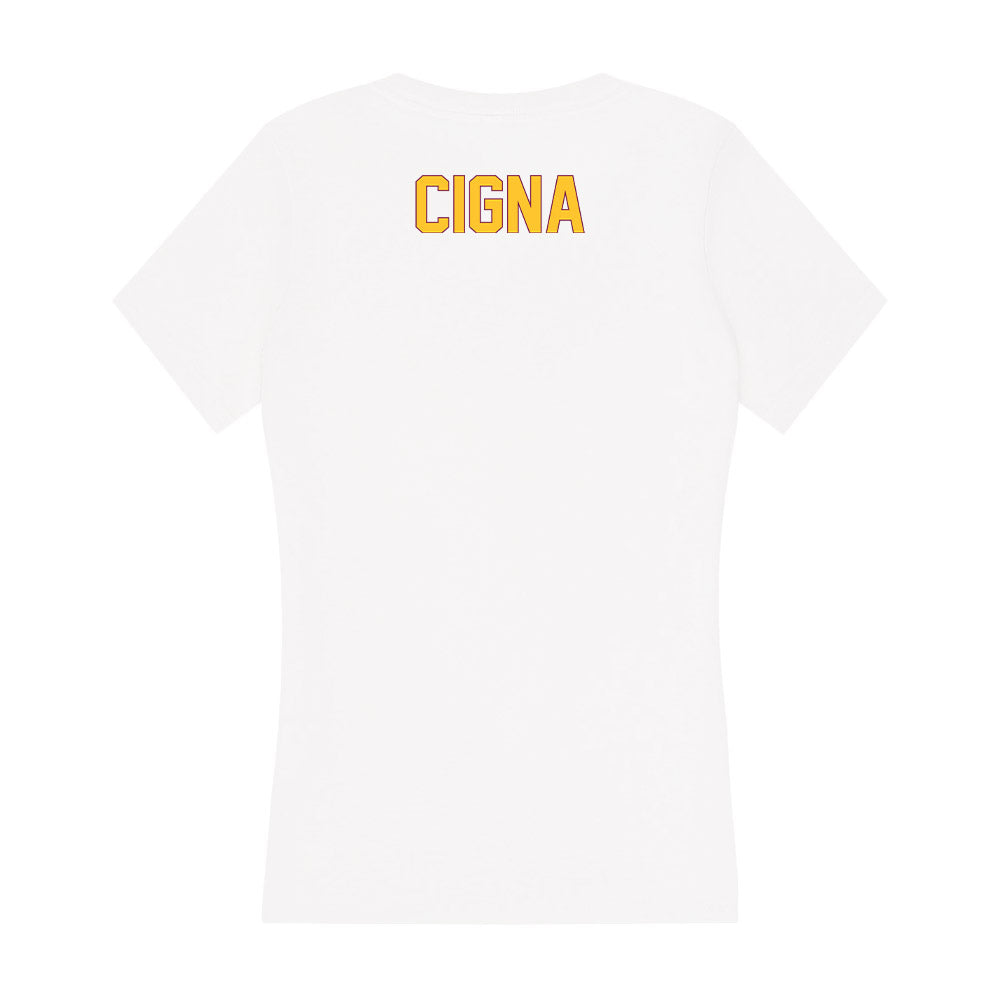 Arizona State - NCAA Men's Tennis : Nicola Cigna - Classic Shersey Women's V-Neck T-Shirt-1