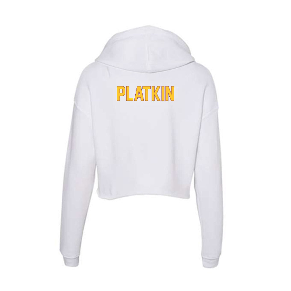 Arizona State - NCAA Women's Gymnastics : Tiara Platkin - Classic Shersey Women's Crop Fleece Hoodie-1