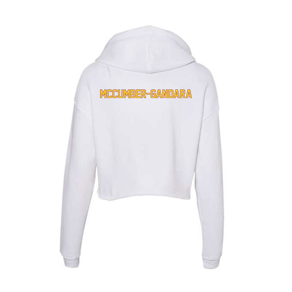 Arizona State - NCAA Women's Track & Field : Ava McCumber-Gandara - Classic Shersey Women's Crop Fleece Hoodie-1