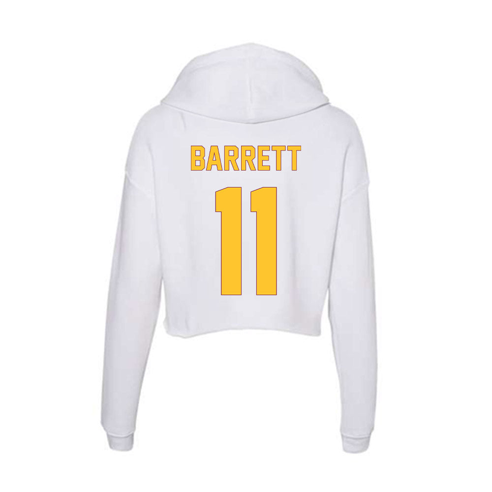 Arizona State - NCAA Baseball : Easton Barrett - Classic Shersey Women's Crop Fleece Hoodie-1