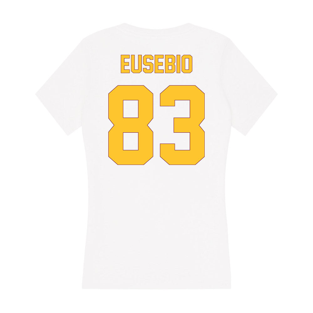Arizona State - NCAA Football : Derek Eusebio - Classic Shersey Women's V-Neck T-Shirt-1