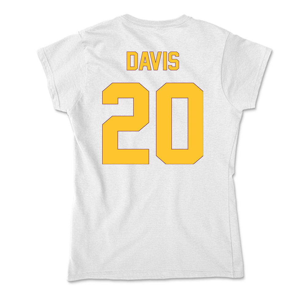 Arizona State - NCAA Softball : Takya Davis - Classic Shersey Soft Style Women’s T-Shirt-1
