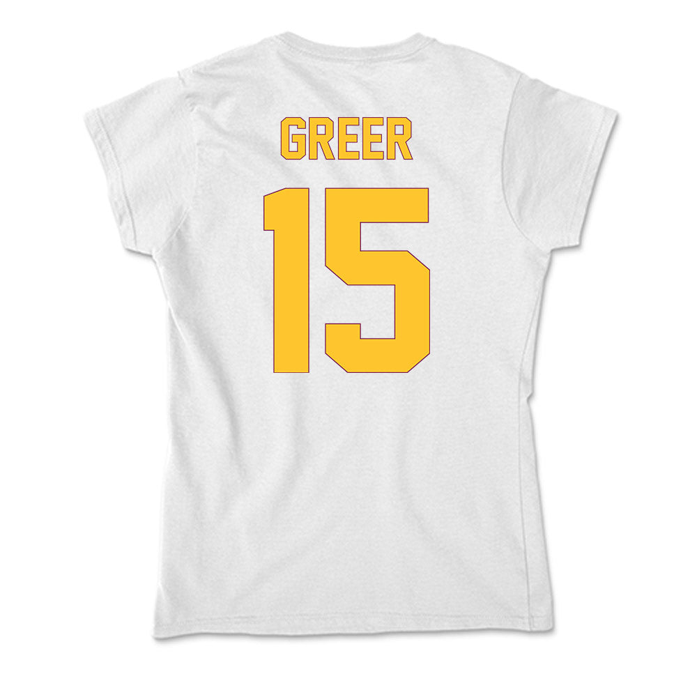 Arizona State - NCAA Women's Basketball : Heavenly Greer - Classic Shersey Soft Style Women’s T-Shirt-1
