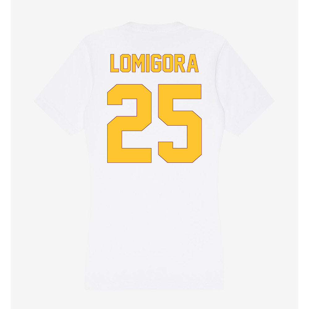 Arizona State - NCAA Women's Volleyball : Ella Lomigora - Classic Shersey Women's V-Neck T-Shirt-1