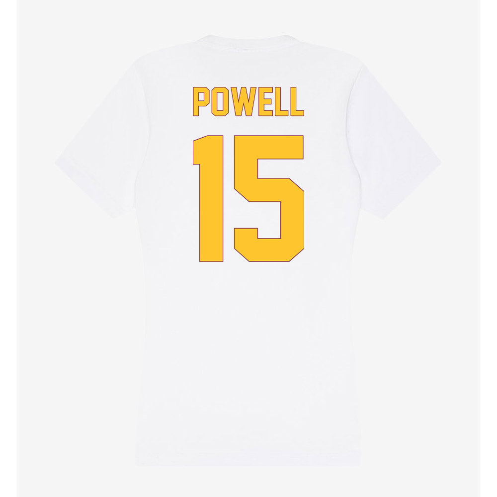 Arizona State - NCAA Men's Ice Hockey : Noah Powell - Classic Shersey Women's V-Neck T-Shirt-1