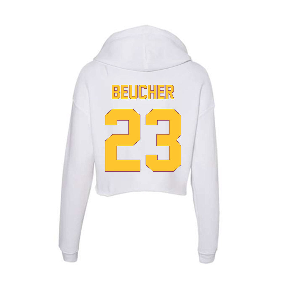Arizona State - NCAA Women's Lacrosse : Claire Beucher - Classic Shersey Women's Crop Fleece Hoodie-1