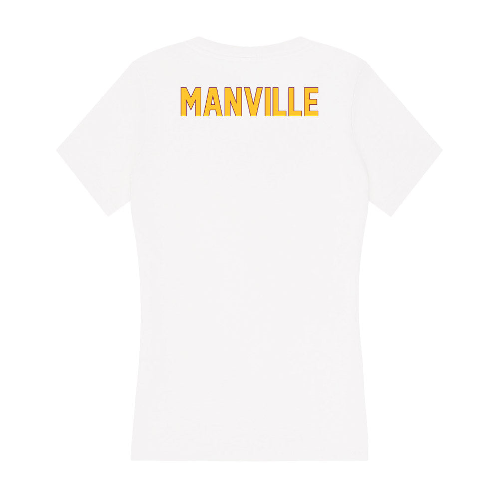 Arizona State - NCAA Wrestling : Pierson Manville - Classic Shersey Women's V-Neck T-Shirt-1