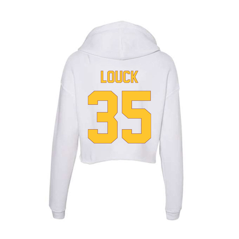 Arizona State - NCAA Baseball : Brady Louck - Classic Shersey Women's Crop Fleece Hoodie-1