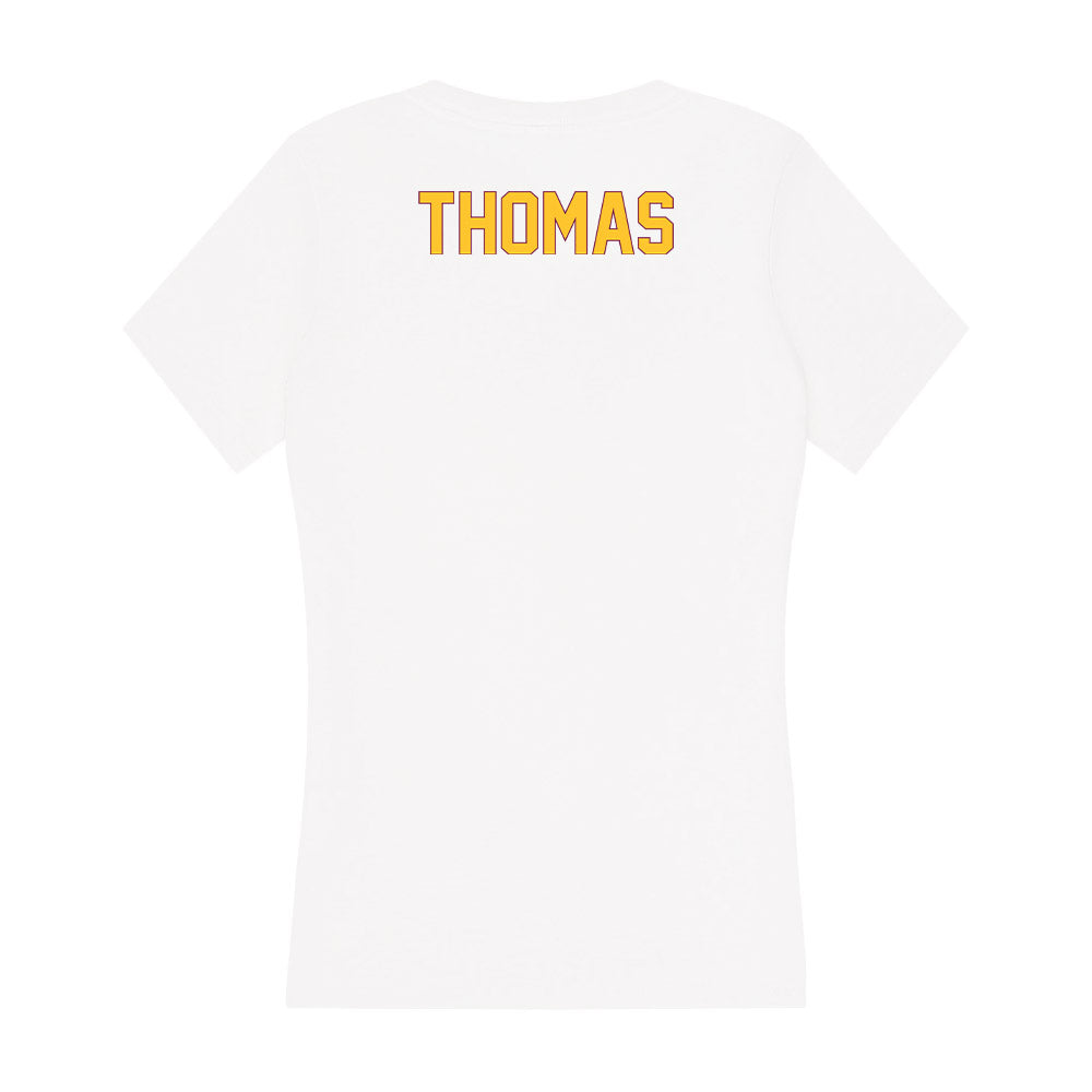Arizona State - NCAA Men's Cross Country : Glenn Thomas - Classic Shersey Women's V-Neck T-Shirt-1